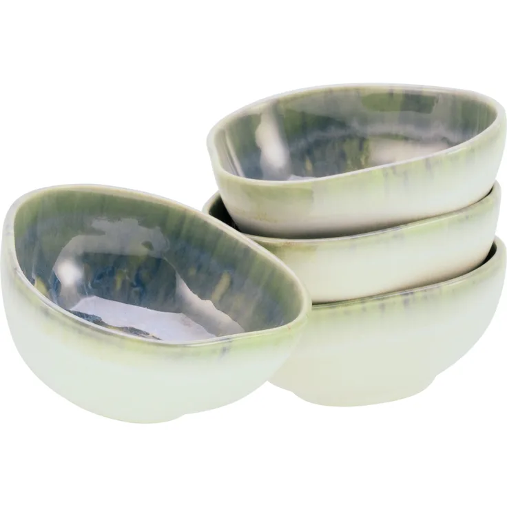 Yuki Grün-blau, Dipping Bowl 4-tlg (mo)