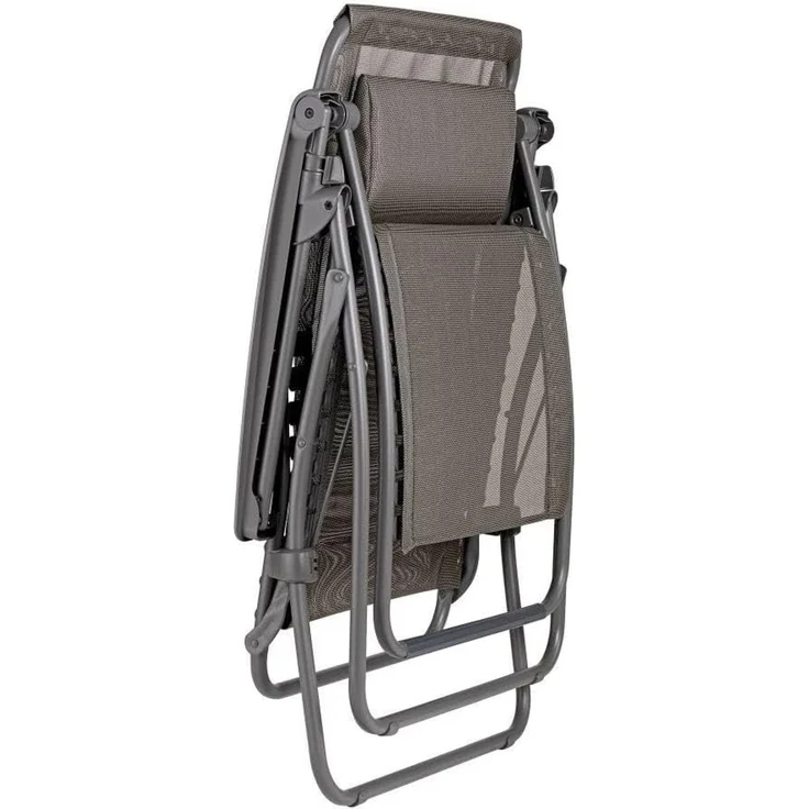 Lafuma RSXA Clip Graphite Titane Relaxliege Batyline® Iso Sonnenliege LFM2055.8717 – Bild 4