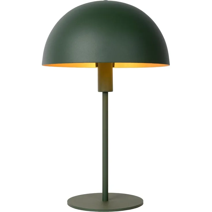 LUCIDE SIEMON - Tischlampe - Ø 25 cm - 1xE14 - Grün