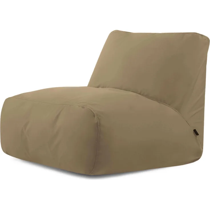 Sitzsack ‘Tube 100‘, Bezugstoff - Colorin, 100% Olefin, Sand, 80x120x100 cm.