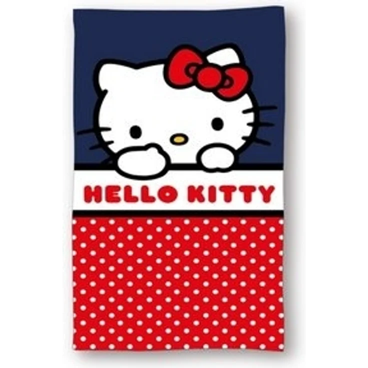 Hello Kitty Badehandtuch Strandtuch 70x140 cm aus Baumwolle – saugfähig & weich – Bild 4