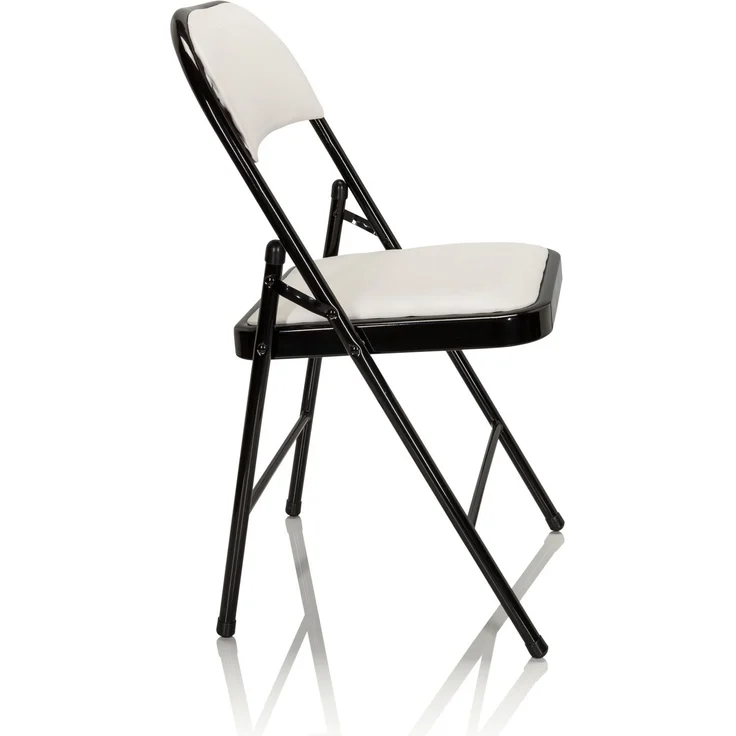 hjh OFFICE Besucherstuhl Konferenzstuhl TUDELA Kunstleder Weiß – Bild 5