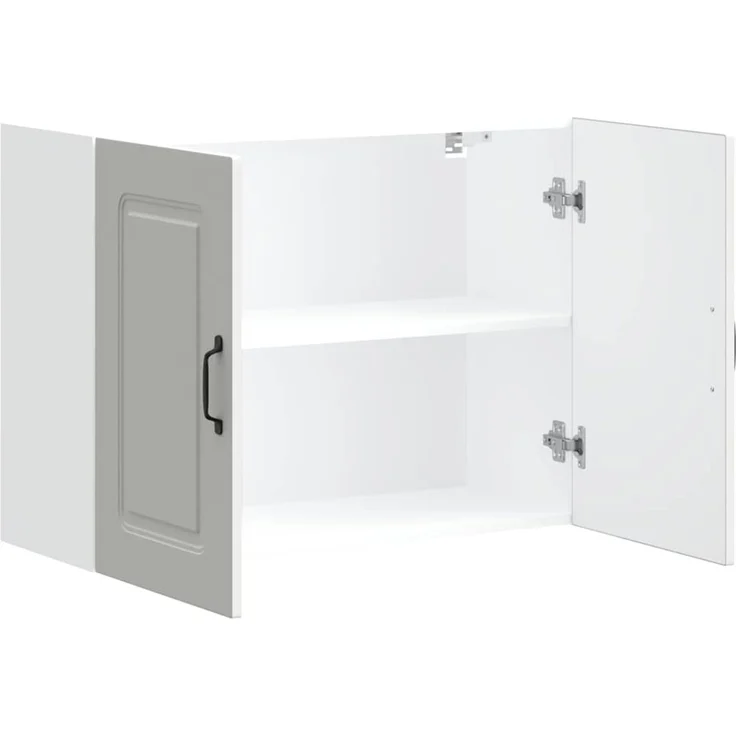vidaXL Küchen-Hängeschrank Kalmar Weiß Holzwerkstoff 853587 – Bild 5