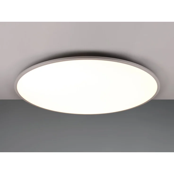 Große LED Deckenleuchte YUMA extrem flach mit Fernbedienung dimmbar, Ø 100cm – Bild 3