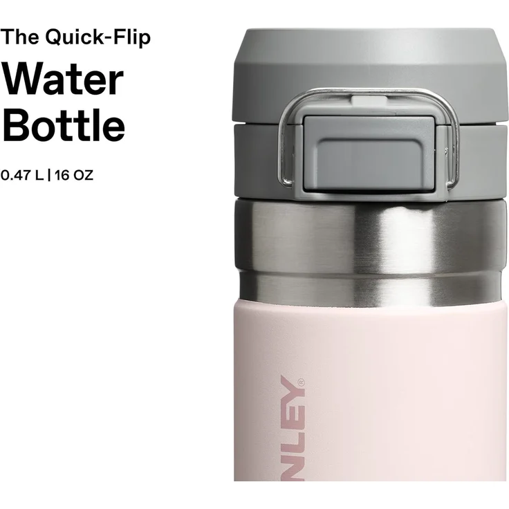 Stanley The Quick-Flip Water Bottle 0.47L Rose Quartz – Bild 3