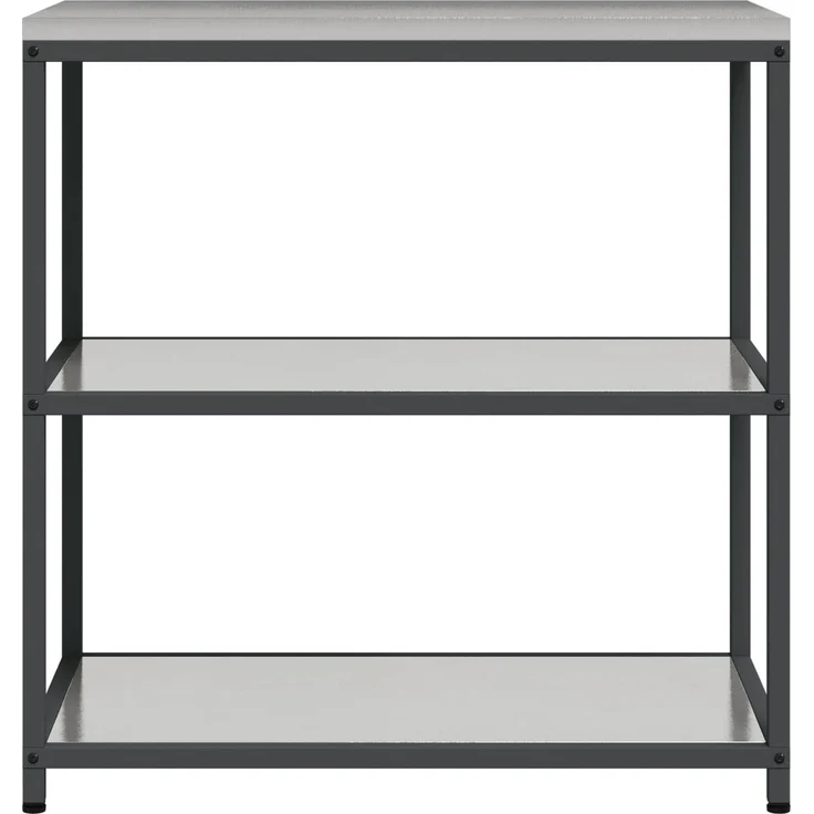 vidaXL Küchenregal HATTEM Silber 90 x 50 x 92 cm Stahl 874958 – Bild 6