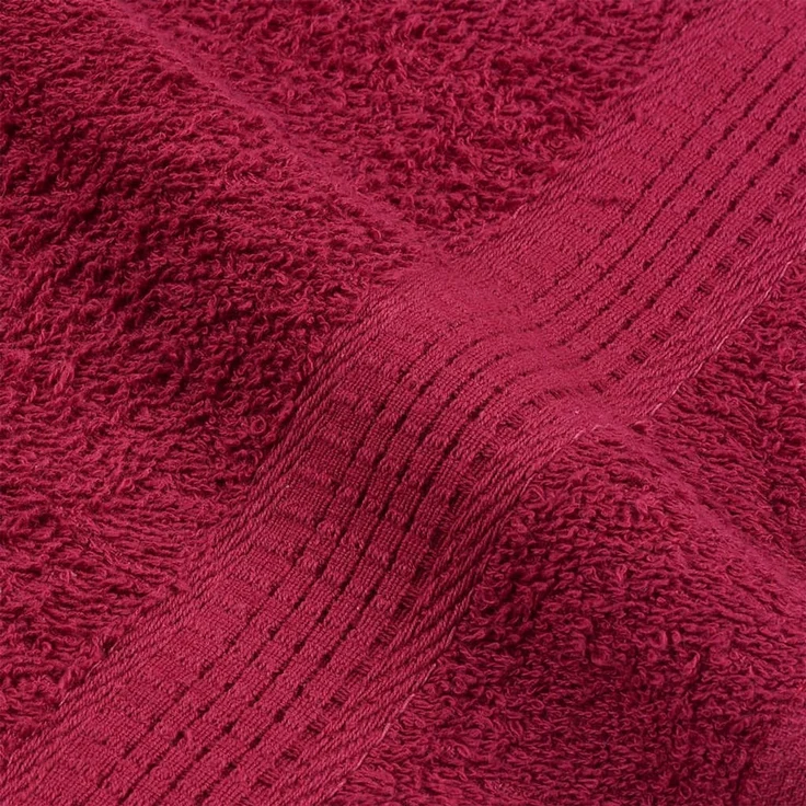 vidaXL Badetücher FROGN 4 Stk. Bordeaux 100x150 cm 360 g/m² 136741 – Bild 7