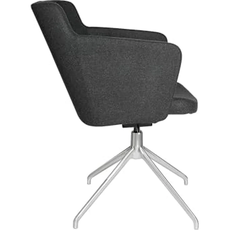 TOPSTAR | Besuchersessel SFH | 3D-Sitzgelenk und Aluminium-Fußkreuz | anthrazit – Bild 6