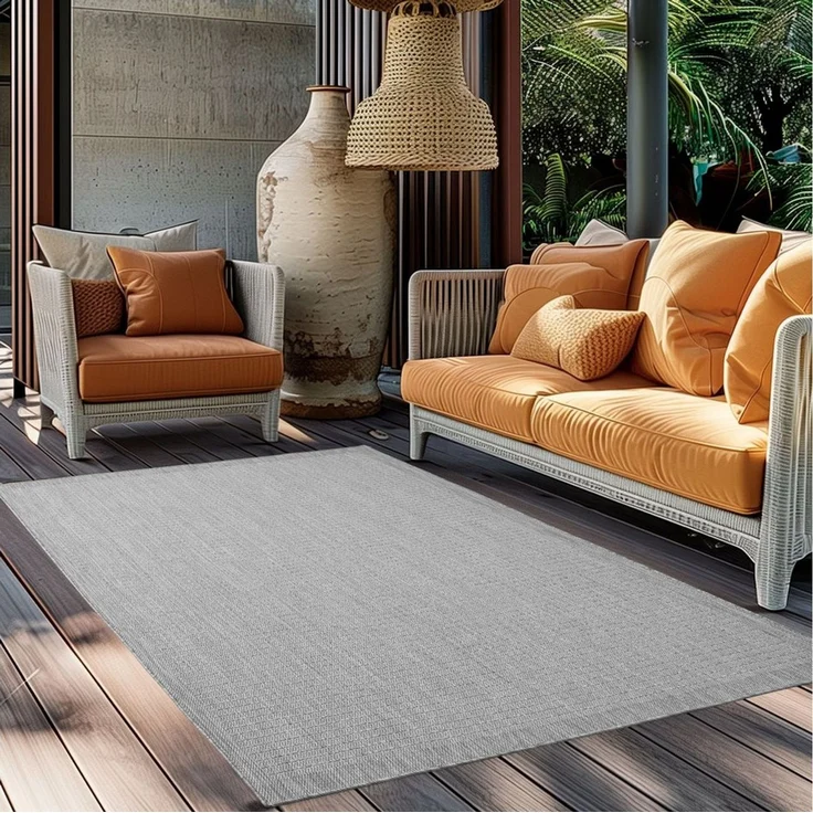 Ayyildiz Teppiche Outdoorteppich GIZA 1410, rechteckig, Höhe: 3 mm, Läufer, In- und Outdoor, Wetterfest, Wasserabweisend, robust – Bild 1