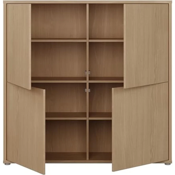 FORTE Highboard, Grifflos,Push to open, Stauraum – Bild 4