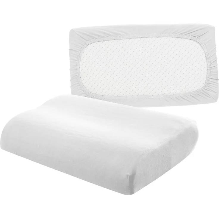 bellana Kissenbezug Universal Jersey, (2 Stück), passend für Nackenstützkissen – Bild 1