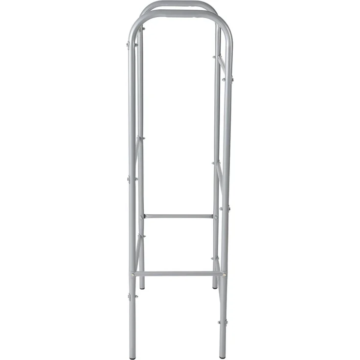 axentia Kastenständer, für 3 Kisten, ca. 50 x 116 x 33 cm, Grau – Bild 9
