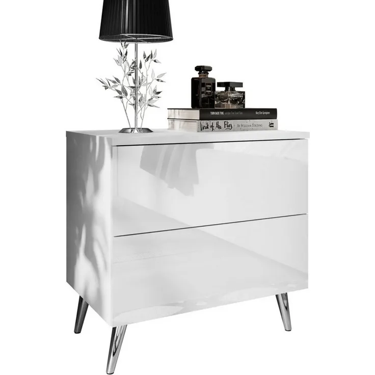 Lookway Nachttisch AURA mit Schubladen, Breite: 55 cm