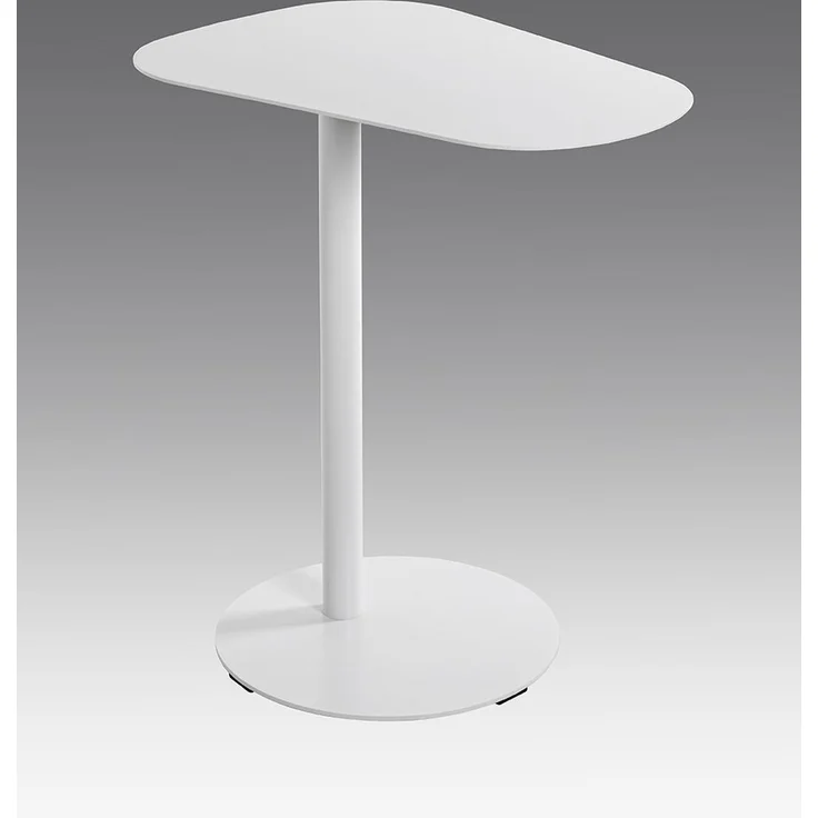 Beistelltisch >52397< in weiß, Metall - 53x60x38cm (BxHxT) – Bild 6