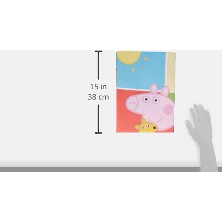 Peppa Pig Wutz Gardine Vorhang Fertiggardine 140x175 cm blickdicht – Bild 4