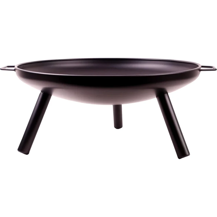 Feuerschale, Eisen Schwarz, Ø 60x29 cm – Bild 2