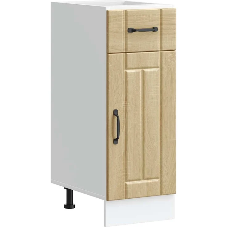 vidaXL Küchen-Unterschrank Lucca Sonoma-Eiche Holzwerkstoff 853700 – Bild 1