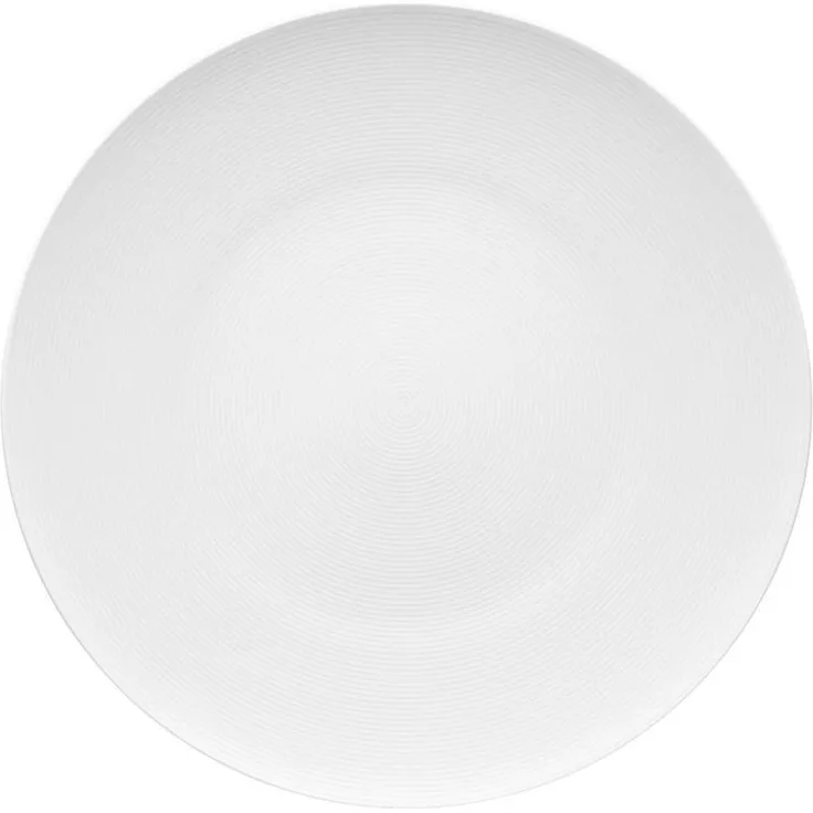 Platzteller 33 cm Loft Weiss Thomas Porzellan Platzteller - Mikrowelle geeignet, Spülmaschinenfest