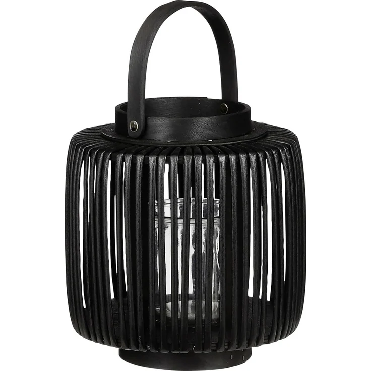 Mica Havard Windlicht Havard schwarz Ø 20 x 23 cm – Bild 3