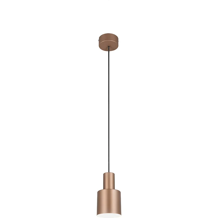 Trio Leuchten Pendelleuchte Agudo 319400165, Metall Coffee, exkl. 1x E27 – Bild 2