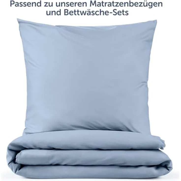 Blumtal Kissenbezüge aus gebürstetem Mikrofaser-Gewebe, (2 Stück), mit Reißverschluss oder Verschlusslasche – Bild 6