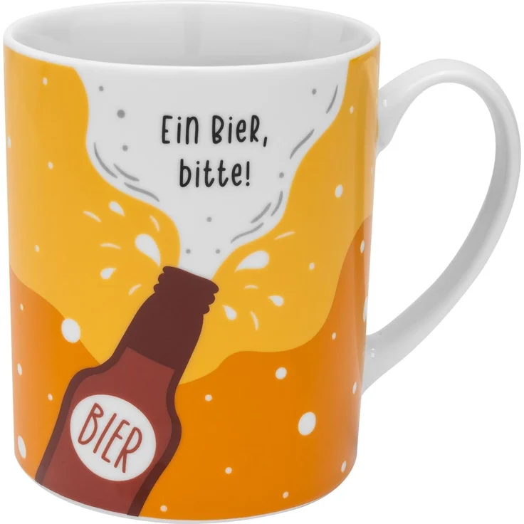 GRUSS & CO XL-Tasse Motiv "Bitte" | lustige Kaffeetasse, Porzellan, großer Becher 60 cl | Männergeschenk, Partygeschenk | 48970 – Bild 1