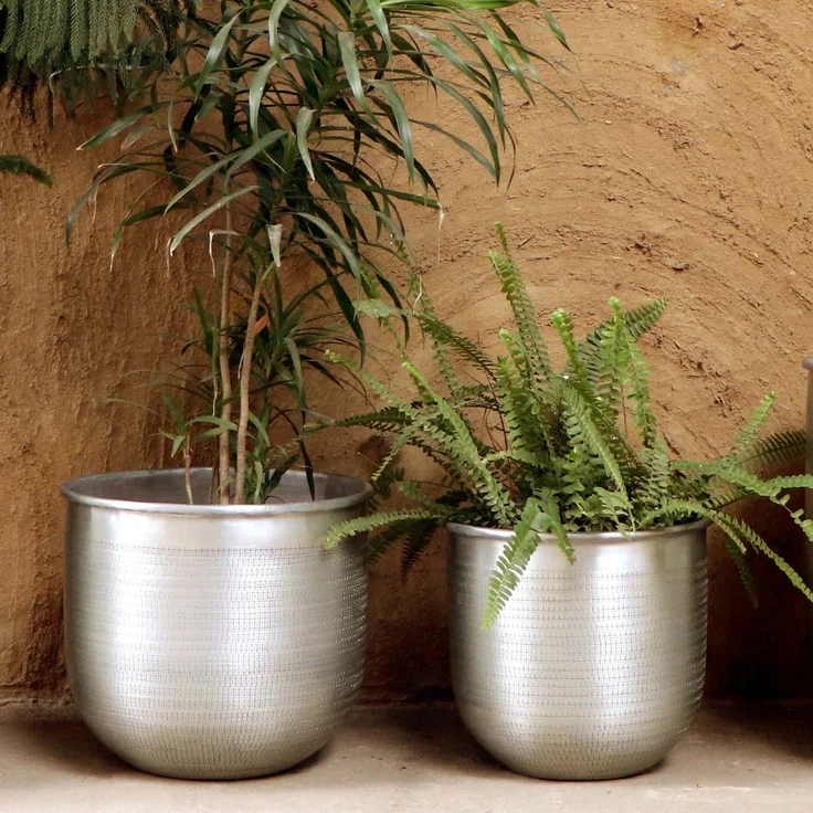 Orientalischer Blumentopf Alikante 2 er Set Klein – Bild 2