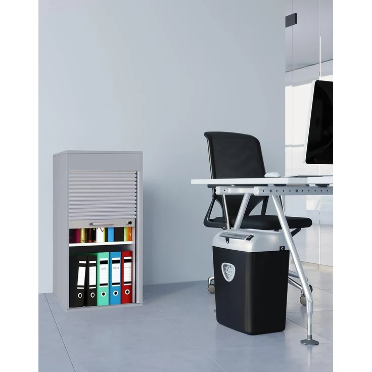 VCM Aktenschrank Holz Büroschrank Aktenschrank Rollladen Aktos L (1-St) – Bild 7