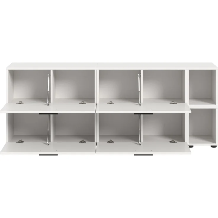 Xonox The One Wohnkombination, Weiß, 176x67x34 cm – Bild 3