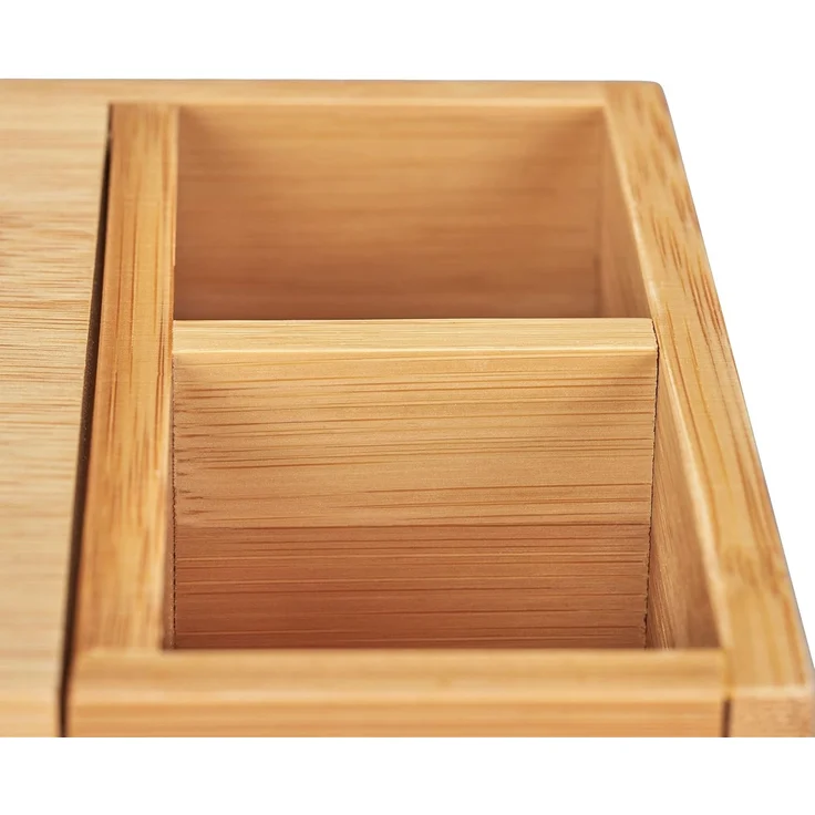 Tuchspender Bambus mit 2 Fächern 10028811 – Bild 7