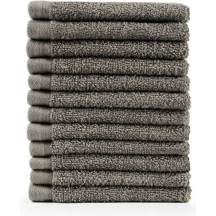 Blumtal Gästehandtücher 30x30cm - weich und saugstark, Frottee (12-St), 12er und 24er Set, 100% Baumwolle – Bild 1