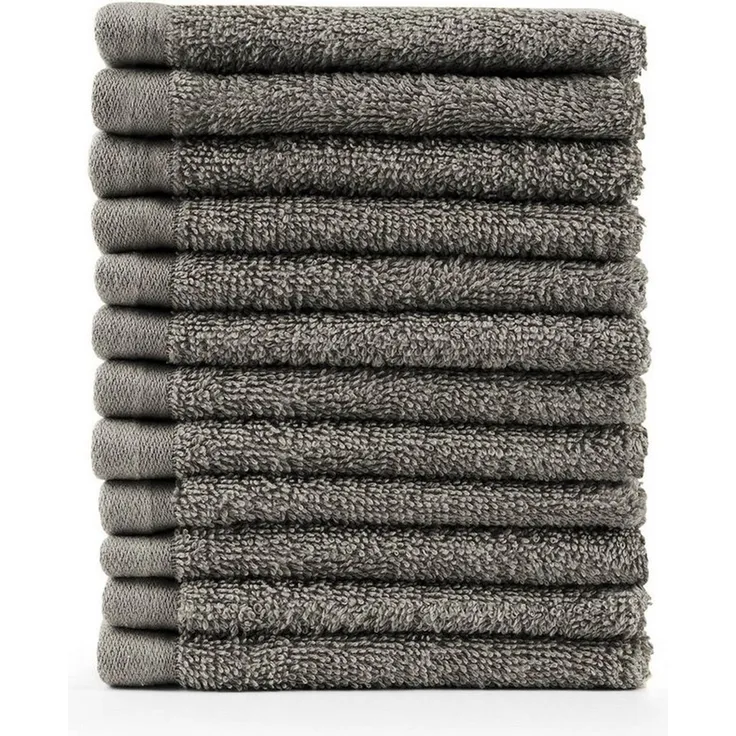 Blumtal Gästehandtücher 30x30cm - weich und saugstark, Frottee (12-St), 12er und 24er Set, 100% Baumwolle