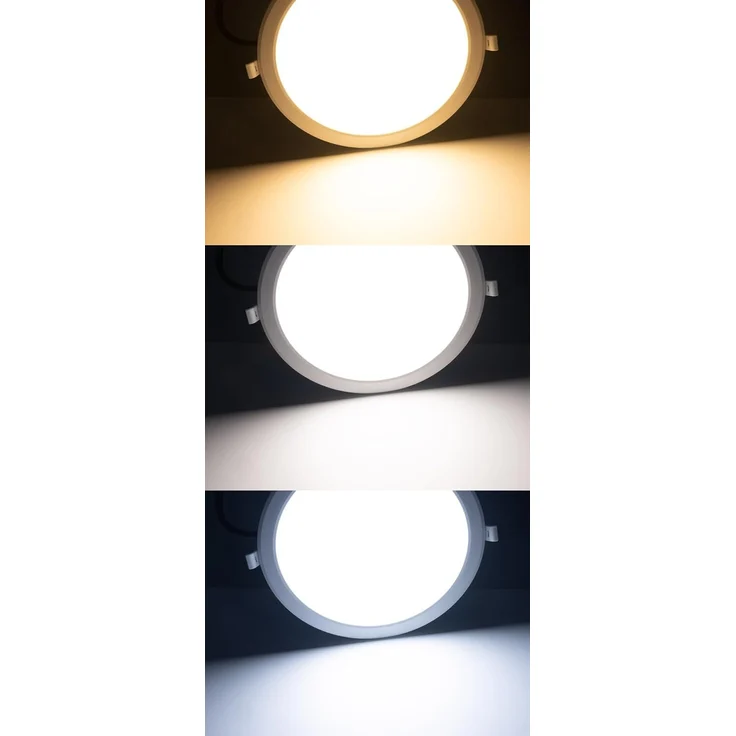 LED Licht-Panel "CKP-16 CCT" 230V, 16W, 3000/4000/6200K, Ø 170mm – Bild 5