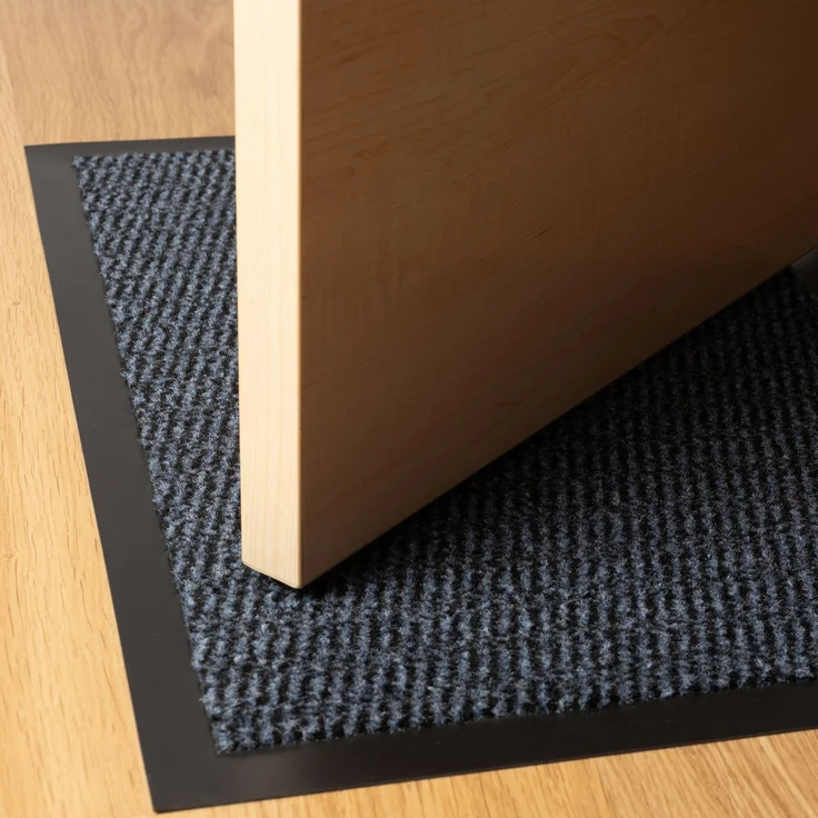 Furni24 Fußmatte - Blau-Schwarz, 40 x 60 cm – Bild 6