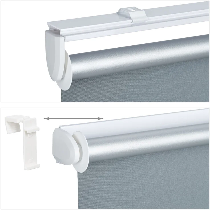 Graues Thermorollo 160 cm lang – Bild 7