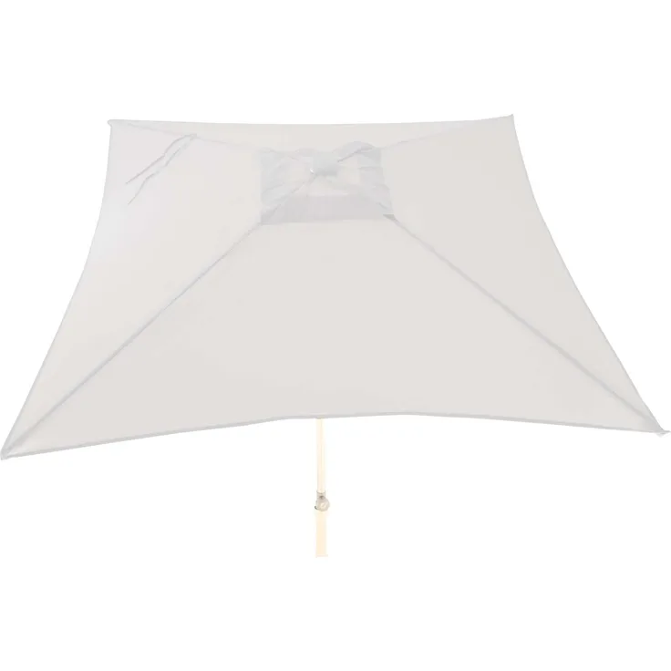 Outdoor Sonnenschirm Elba eckig weiß 200x150