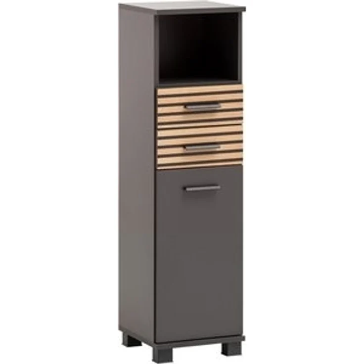 Schildmeyer Midischrank Katta, Breite 30 cm Wechselbarer Türanschlag, Schubladen mit Akustikprint – Bild 6