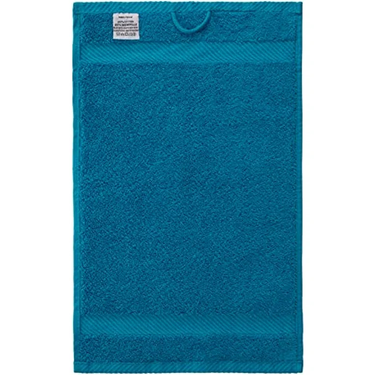 Luckytowel Duschtuch Set 10er Pack, Oeko-TEX Badetücher 70x140 cm aus 100% Baumwolle, flauschig & saugstark mit 600 g/m², Farbe Türkis – Bild 5