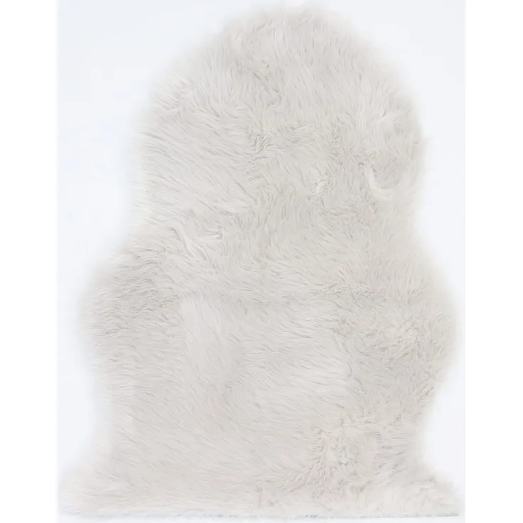 Kunstfell "Natur" Dekofell Fell Dekoration Teppich Läufer Felloptik