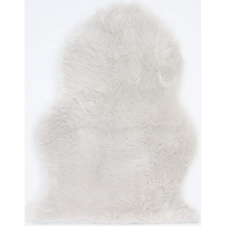 Kunstfell "Natur" Dekofell Fell Dekoration Teppich Läufer Felloptik – Bild 1