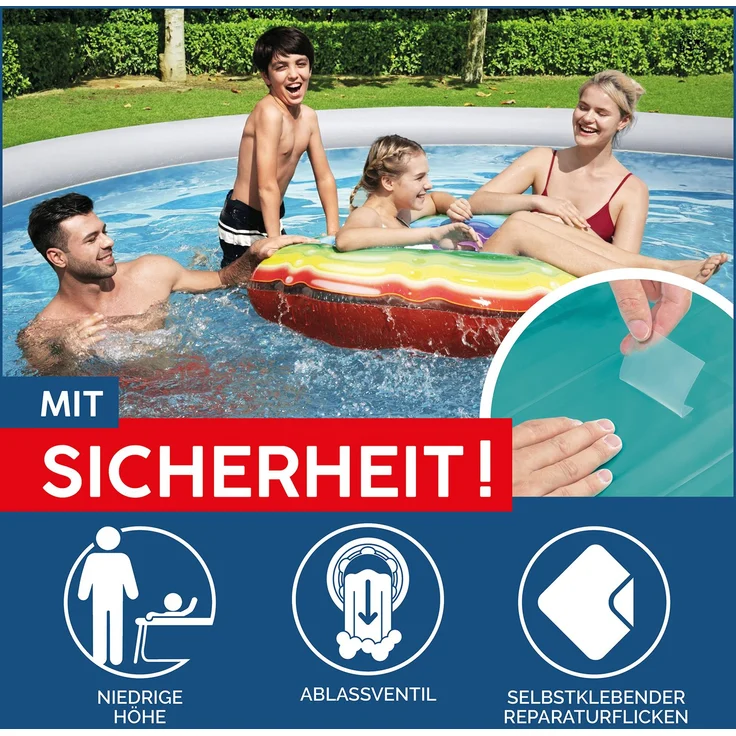 Bestway Fast Set™ Pool-Komplettset, mit Filterpumpe Ø 396x84 cm – Bild 7