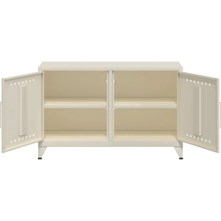 Bisley Fern Cabby Sideboard aus Metall | Metallschrank im Retro-Instustrial Design in sunflower, FERCA642 – Bild 2