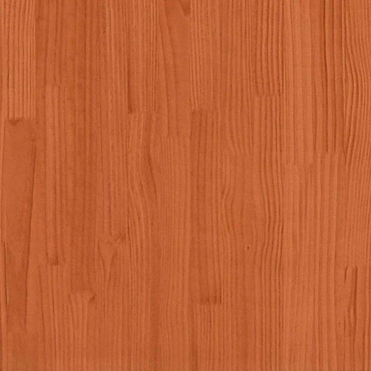vidaXL Bettrahmen Wachsbraun 80 x 200 cm Massives Kiefernholz 873210 – Bild 9