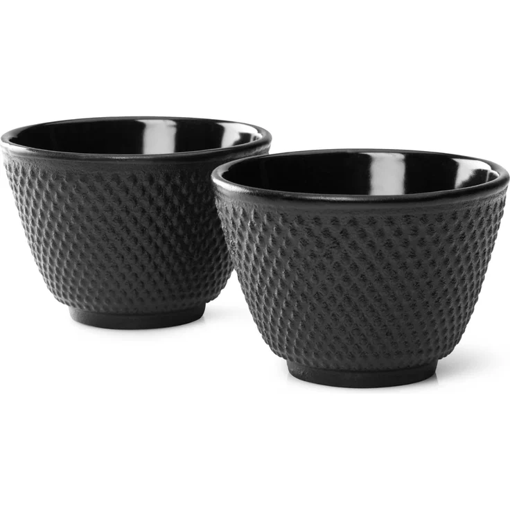 BREDEMEIJER Teebecher Asia Jang schwarz 2er Set