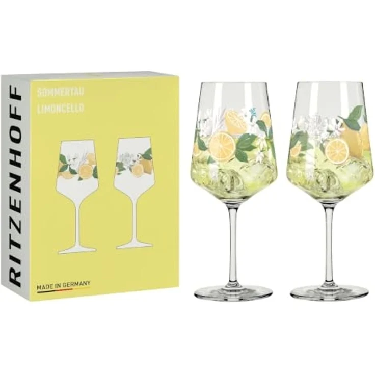 Ritzenhoff 6041006 Aperitifglas-Set F25 SOMMERTAU Limoncello Hanna Symonovych 2025 – Bild 1