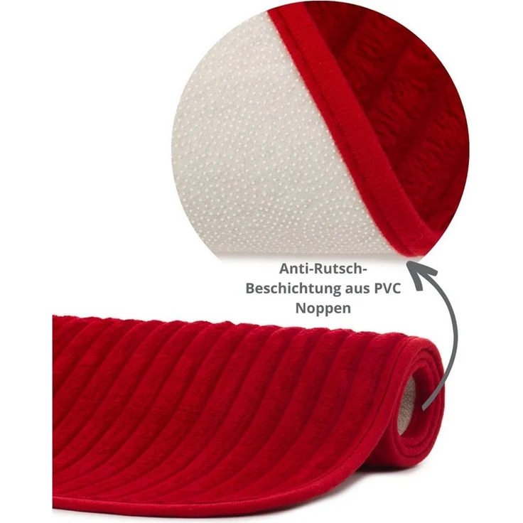 liebling Badematte Badvorleger, Badteppich, rutschhemmend beschichtet, fußbodenheizungsgeeignet, Polyester, quadratisch, starke Saugfähigkeit, für alle Bodenbeläge, in verschiedenen Farben – Bild 4