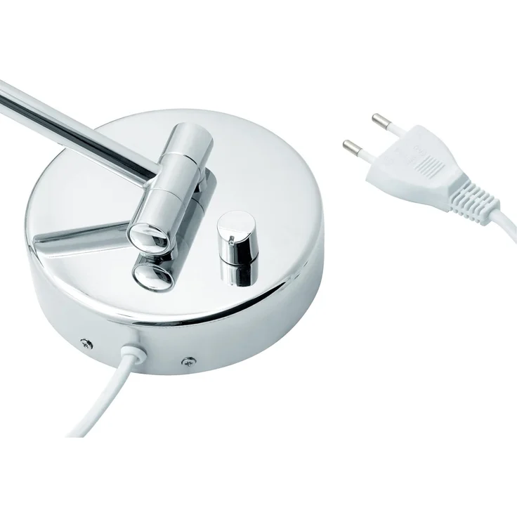Libaro Kosmetikspiegel mit Beleuchtung MODENA LED Schminkspiegel 5-fach 10-fach Vergrößerung, LED Wandmontage, Vergrößerungsspiegel 2-seitig, 360° drehbar, dimmbar – Bild 5