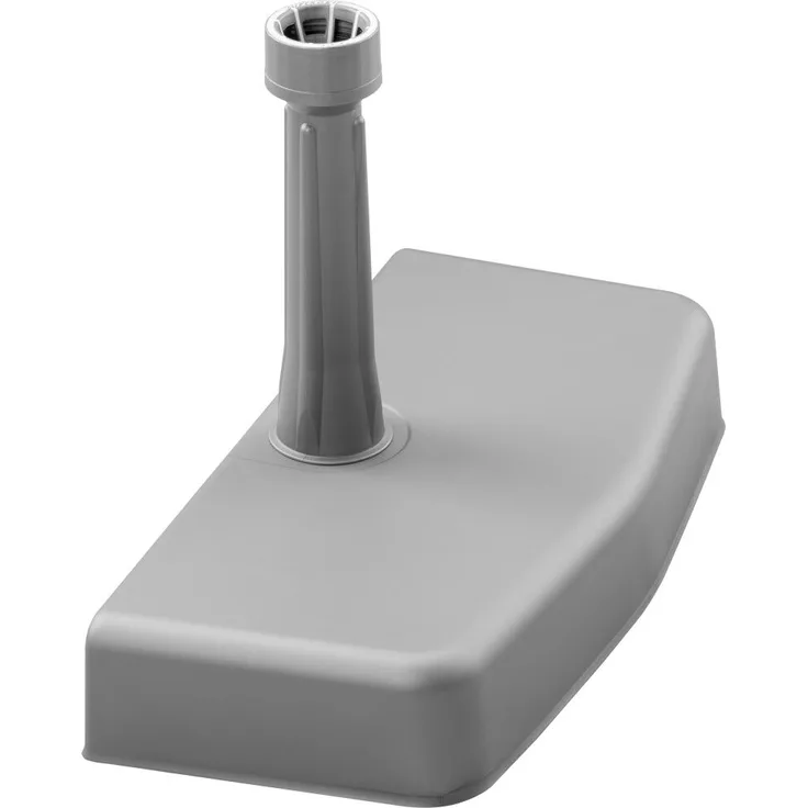 Balkonständer 20 kg silbergrau