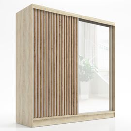 A&J MöbelLand 'LINA' Schwebetürenschrank