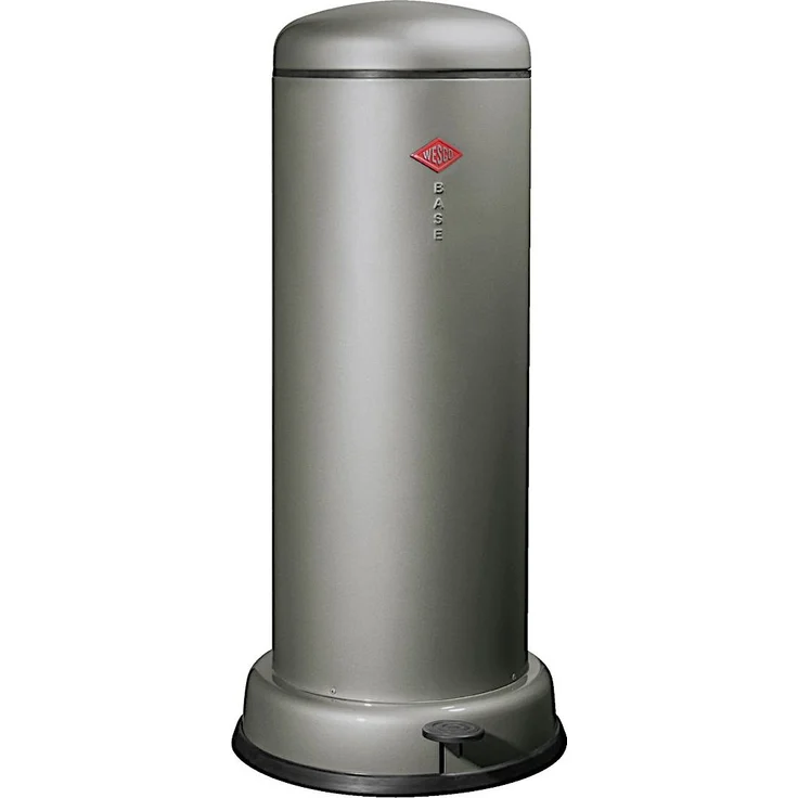 Wesco 'Big Baseboy 30' Abfalleimer, Stahlblech, 30 Liter, Graphit – Bild 1